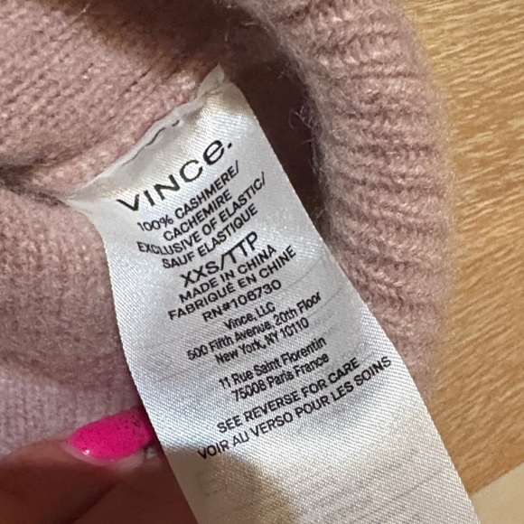 Vince Donegal Cashmere Funnel-Neck Sweater - Picture 10 of 10